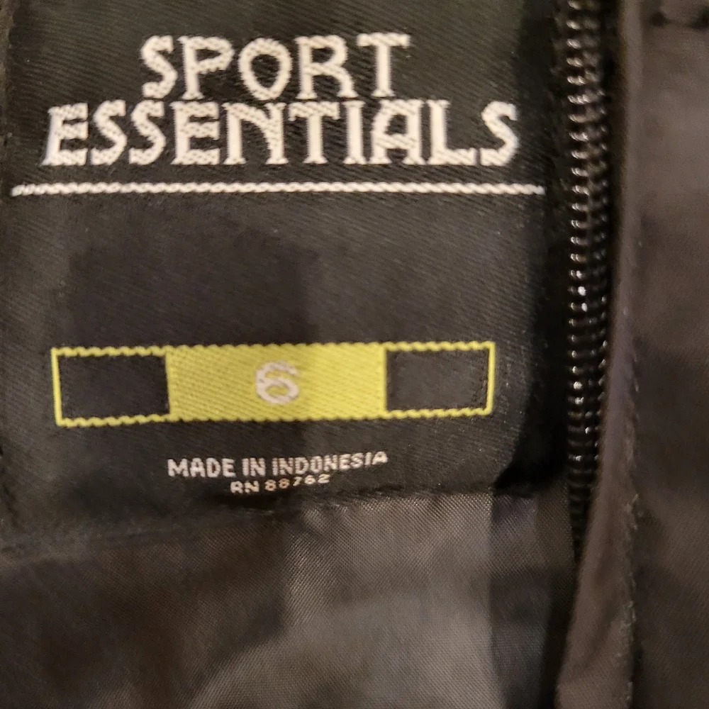 🛷EUC~ KIDS INSULATED BLACK SNOW BIB
